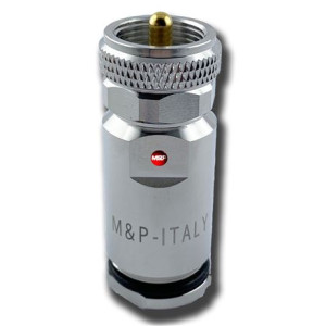 Messi & Paoloni EVOlution UHF Male (PL259) Solder+Solderless Connector for 13mm / .500" cables (1-Pack)