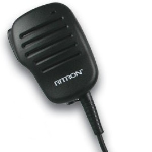 Ritron RSM-1J Remote Speaker Mic w/PTT and RJ-11 Connector