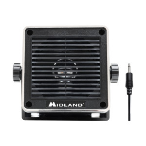 Two way radio shop external speaker