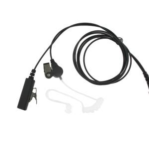 XLT SE440 2-Wire Surveillance Earpiece with PTT Mic