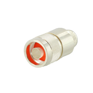 RF Industries N Male Connector for 600 Coax (Straight/Crimp)