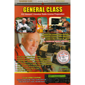 Gordon West General Class Manual (2011-15) w/ Bonus Audio CD