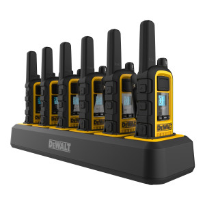 DeWALT DXFRS800 Six Pack Bundle (6 Radios + Multi-Charger)