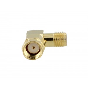 XLT SMA Female to RP-SMA Male Right Angle Adapter Connector