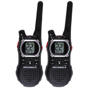 Motorola TALKABOUT EM1000R Emergency Two Way Radios with Charger