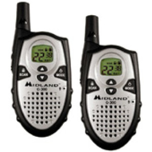 Midland G-300-C2 Radios With Headsets