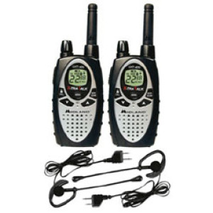 Midland GXT-400-VP1 Radios With Headsets