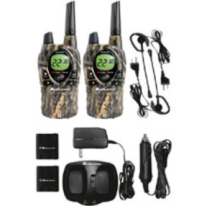 Midland GXT-550-VP4 Radios With Headsets and Charger