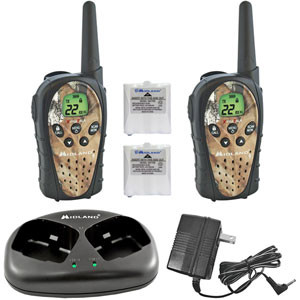 Midland LXT-345-VP3 Two Way Radios With Charger