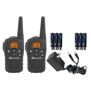 Midland LXT114VP Two Way Radios With AC Wall Charger