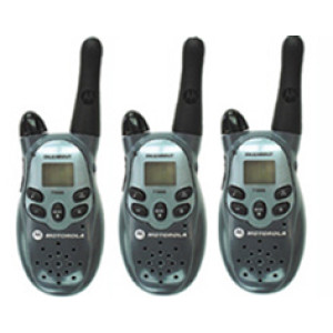 Motorola TALKABOUT T5000TPR Two Way Radio Three Pack