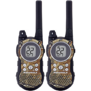 Motorola TALKABOUT T9550XLR Two Way Radios with Earbuds