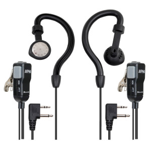 Midland AVPH4 Ear Clip Headsets