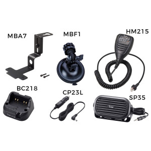Icom Rapid Charger / Bluetooth Bluetooth Car Kit For IP501H LTE Radio (BC218-CCK)