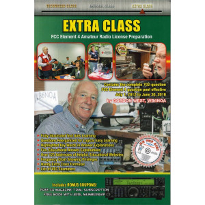 Gordon West Extra Class Manual (2012-16) w/ Bonus Audio CD