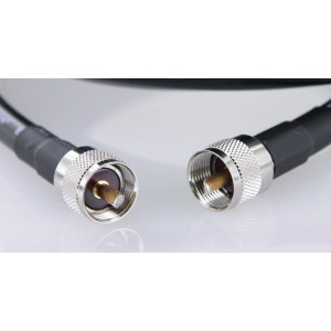 Browning BR-400 Low Loss RF Coax Cable Assembly (UHF Male to UHF Male)