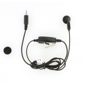 Kenwood KHS-33 Earbud With In-line PTT For PKT-23 Radios