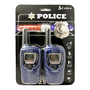 Cobra Kids Series CX396A FRS Two Way Radios (Police Badge)
