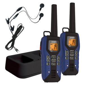 Uniden GMR5095-2CKHS Two Way Radios with Headsets and Charger