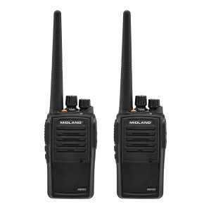 Midland MB400 BizTalk Business Two Way Radio - 2 Pack Bundle w/ Chargers