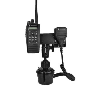 Lido Radio LM-802-EXT Cup Holder Mount With Microphone Holder
