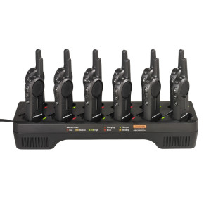 Motorola DLR1020 Radio Twelve Pack + Multi-Charger