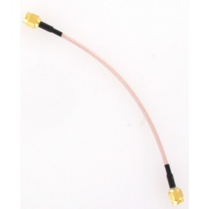 XLT SMA Male to SMA Male 6 inch Pigtail Cable (RG316)