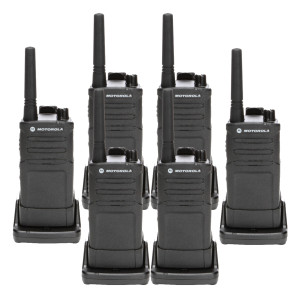 Motorola RMM2050 MURS Radio Six Pack