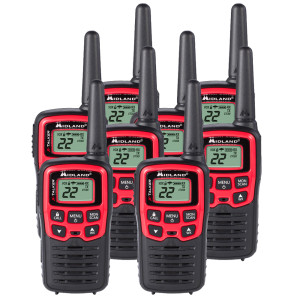 Midland X-TALKER T31VP Two Way Radios - 8 Pack Bundle w/ Chargers