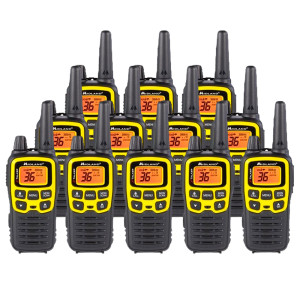 Midland X-TALKER T61VP3 FRS Two Way Radios - 12 Pack Bundle w/ Chargers