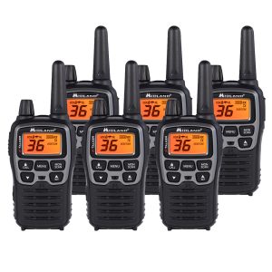 Midland X-TALKER T71VP3 FRS Two Way Radios - 6 Pack Bundle w/ Chargers