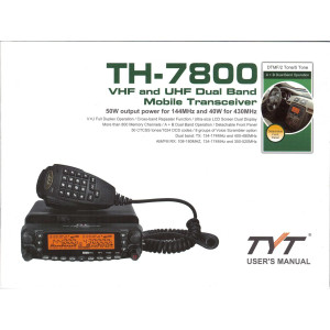 TYT TH-7800 User Manual