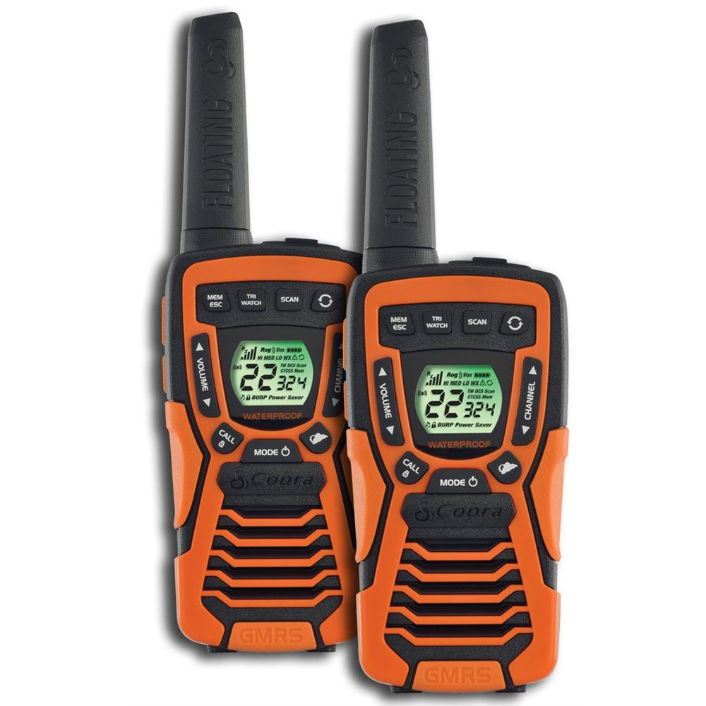 Cobra Cxt1035r Flt Floating Waterproof Two Way Radio