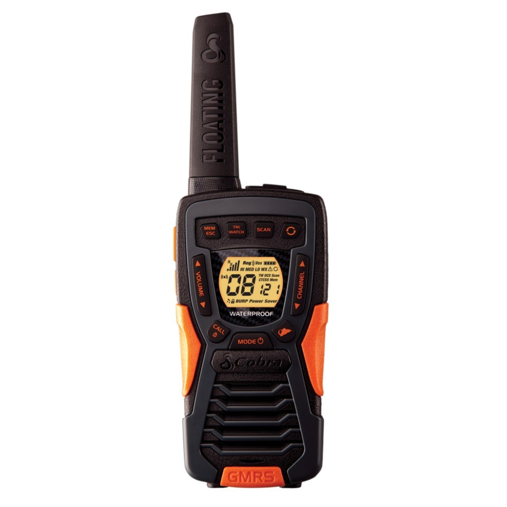 Platinum Mist Cobra MicroTalk FRS310WX 2-Mile 14-Channel FRS Water-Resistant Two-Way Radio