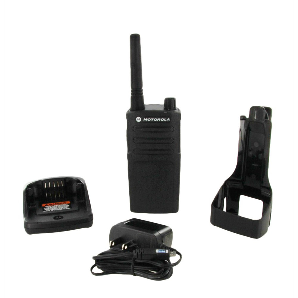 x Motorola RMM2050 On-Site 2-Way Radio (RMM2050)   x Motorola HKLN4604 PTT Earpiece Pack with Mic Bundle - 2