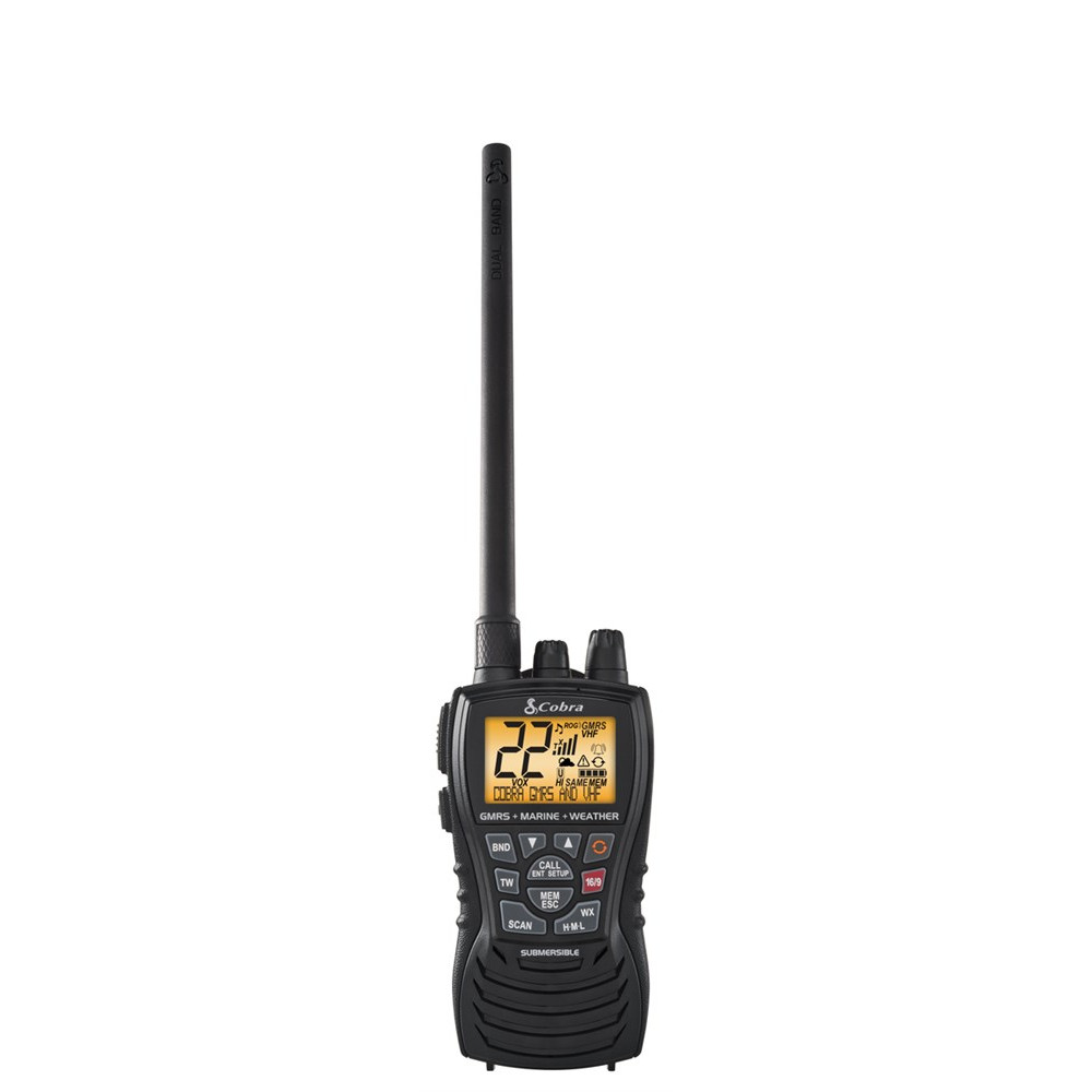 Cobra MRHH450 DUAL Combination Marine and GMRS Radio