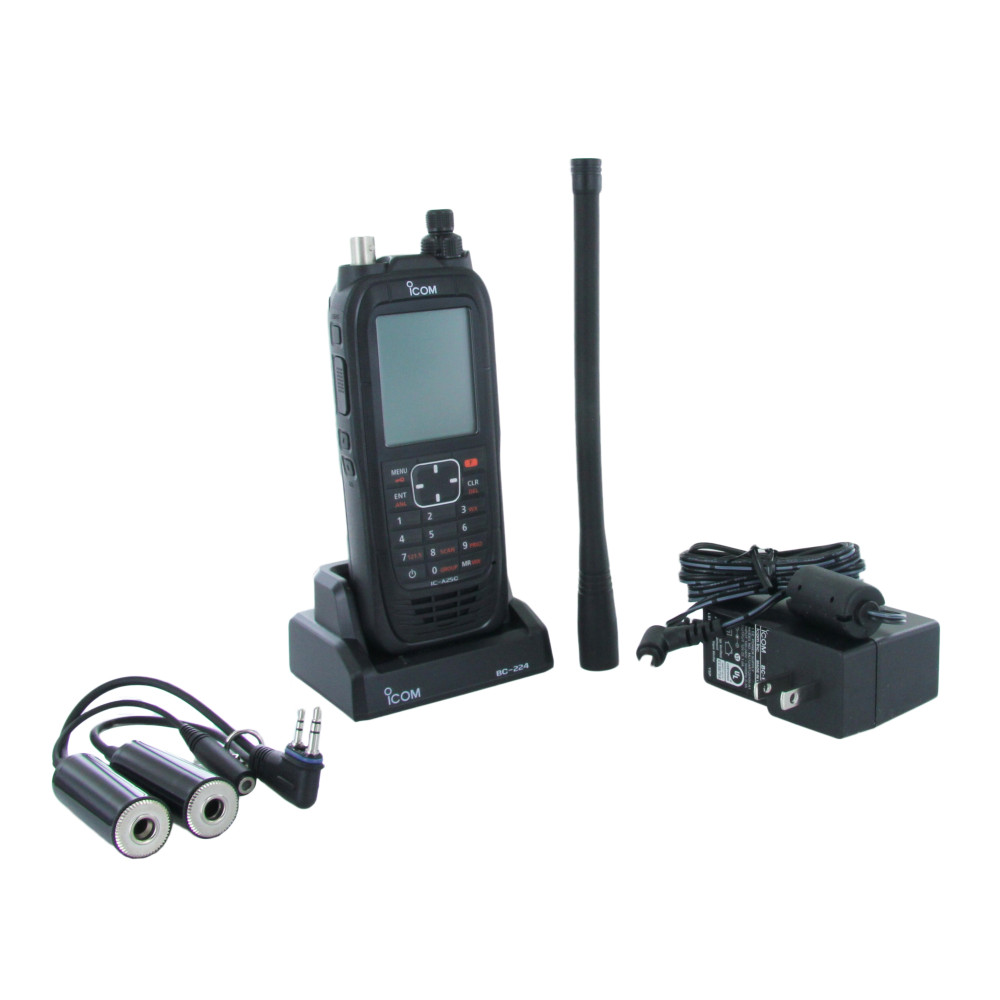 ICOM IC-A25CE Walkie VHF banda aérea