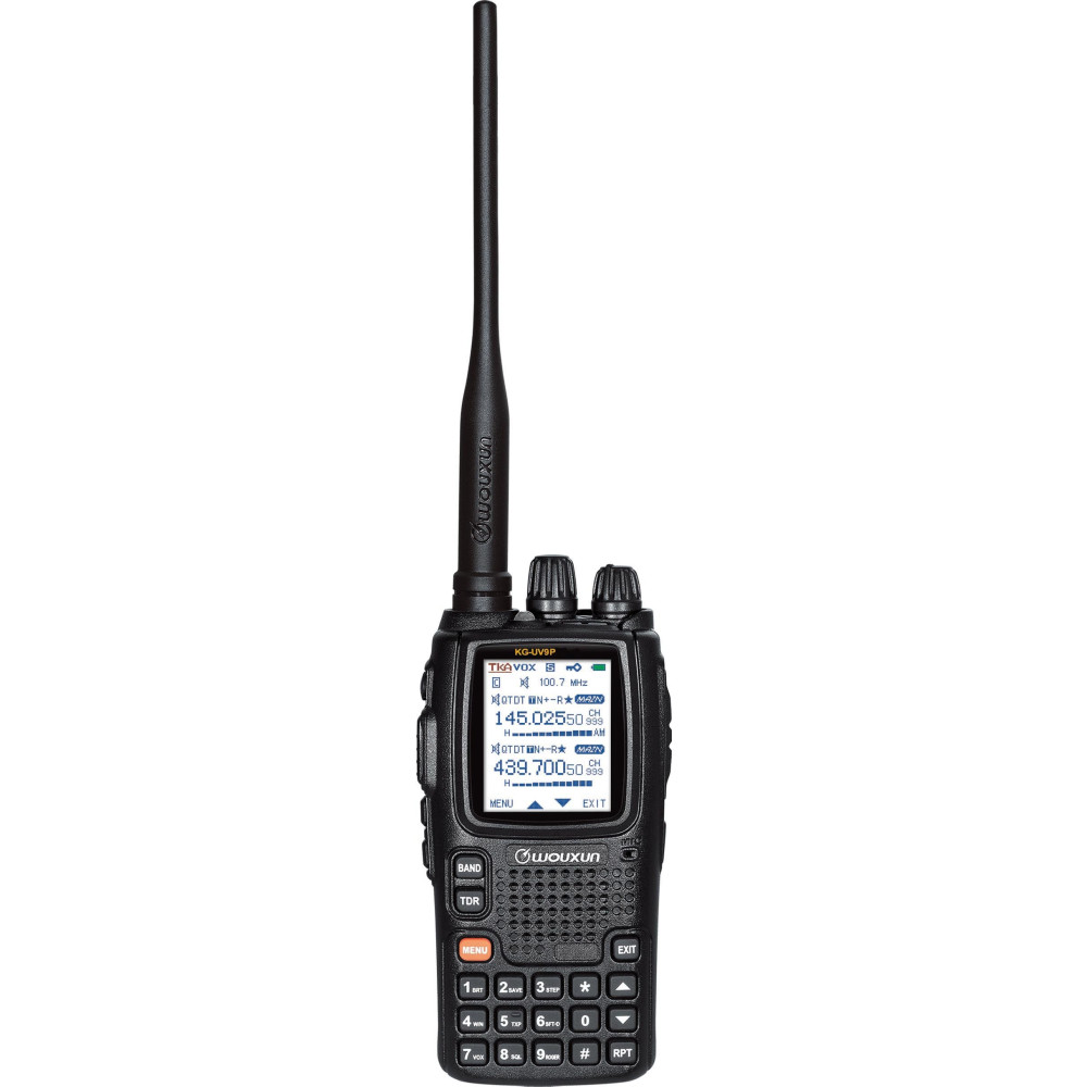 Wouxun KG-UV9P High Powered Dual Band UHF/VHF Amateur Radio w/ 3200 mAh  Battery