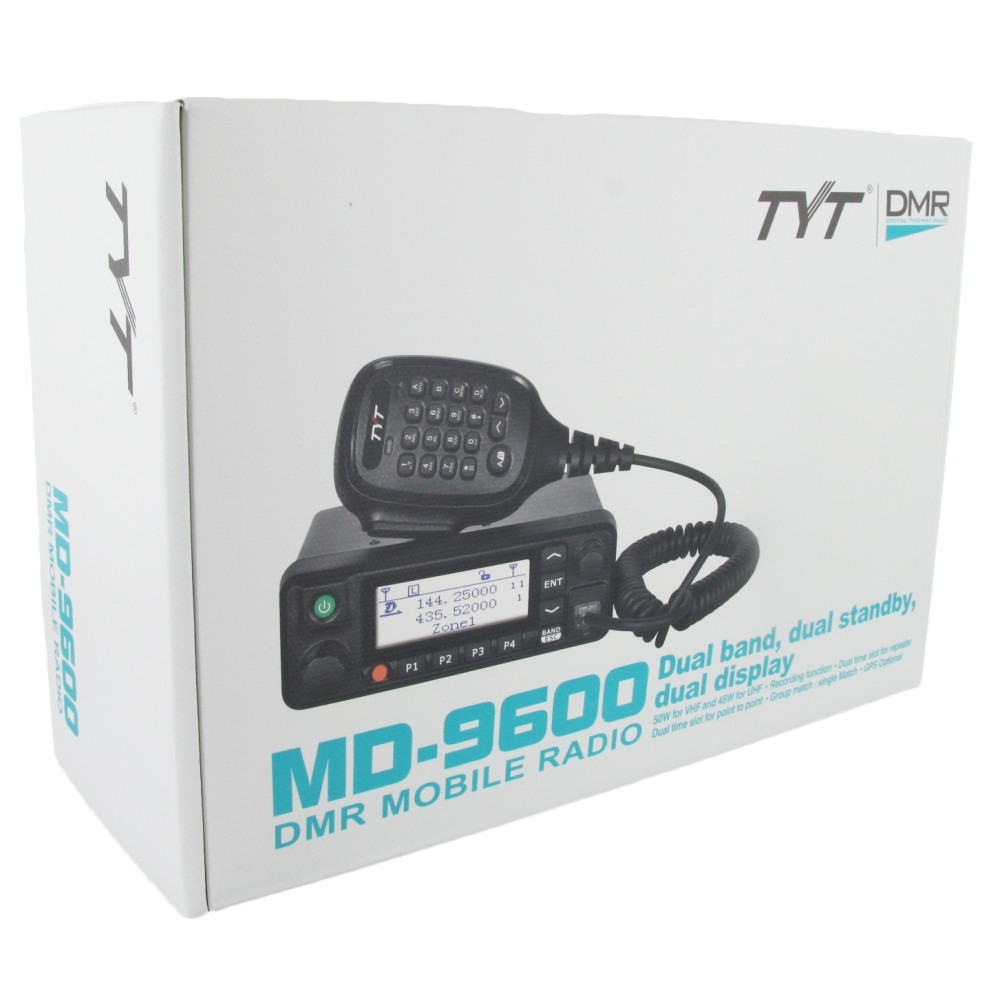 TYT MD-9600 Dual Band DMR Digital Mobile Radio (UHF/VHF)