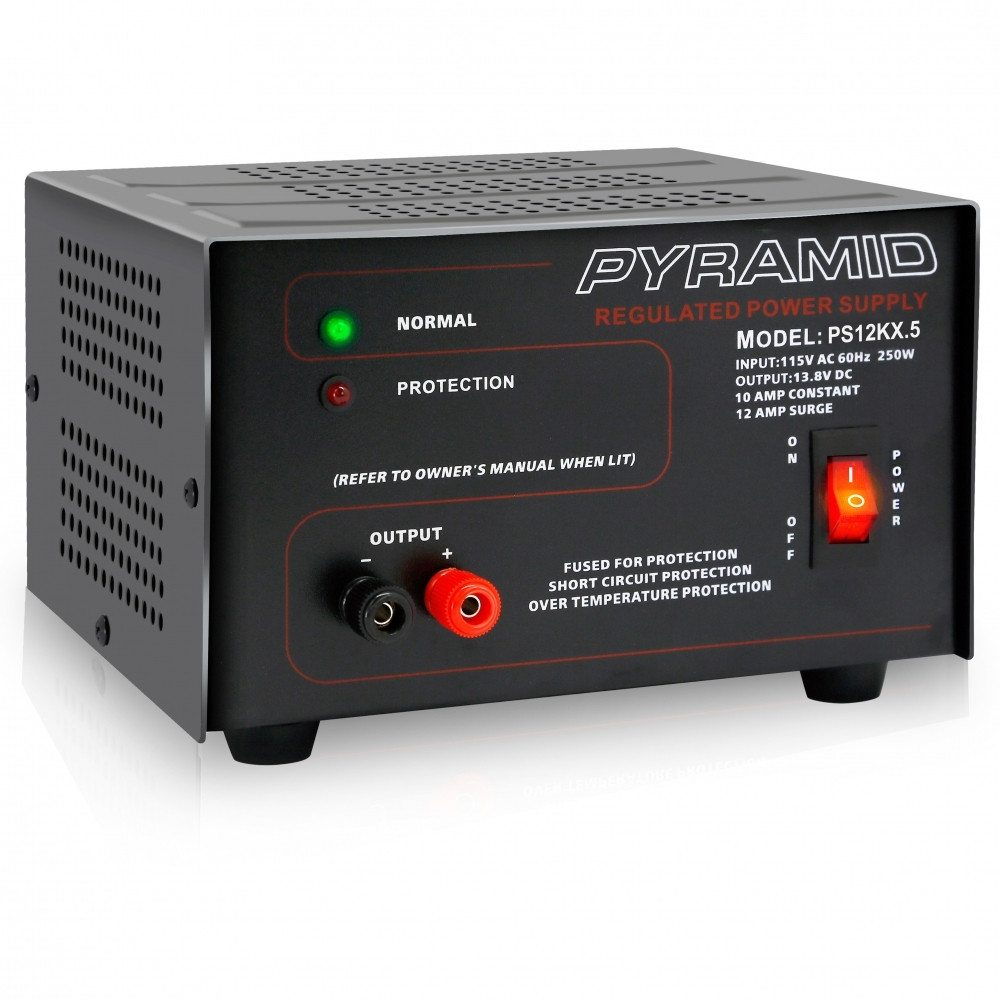 Pyramid Ps12kx Bench Power Supply Ac To Dc Power Converter 10 Amp
