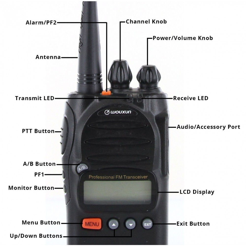 Prepper Walkie Talkie Kit Family Comm Package (2 Radios)