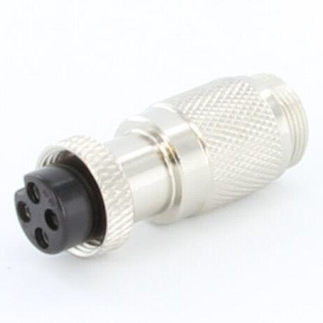 8-Pin Male YAESU MICROPHONE to 4-Pin Female COBRA RADIO Adapter HS-84FA 
