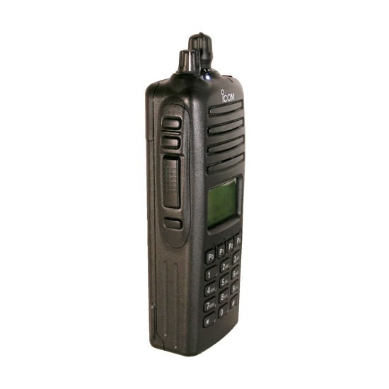 Icom F80ds UHF P25 Radio With Charger Antenna Belt Battery* for sale online 