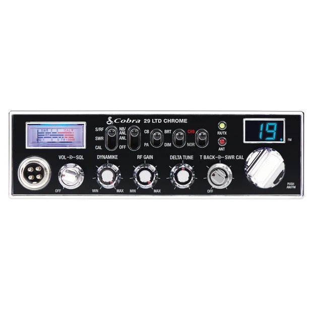 Cobra 29 LTD Classic CB Radio w/ FM Chrome