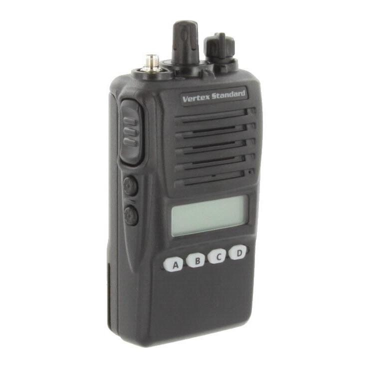 VERTEX STANDARD VX-354 UHF PORTABLE 2-WAY Radios w/Whip Pair 
