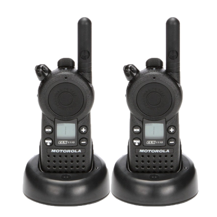 Motorola CLS1110 Two-Way Radio Black for sale online 
