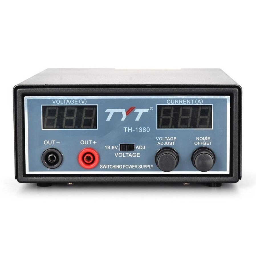 TYT TH-1380 30A Switching Power Supply with Dual LCD