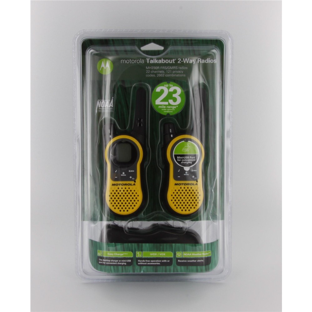 Motorola Talkabout MH230R Two Way Radios