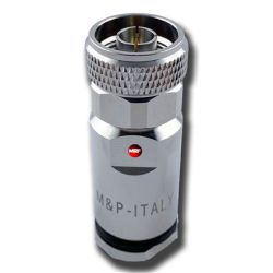 Messi & Paoloni N Male Solderless Connector for 13mm / .500" cables (1-Pack)