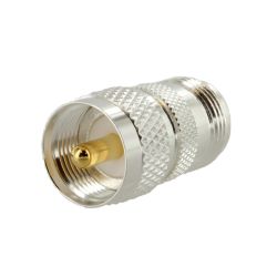RF Industries N Female / UHF Male Adapter